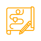 Sketch icon, representing resource planning